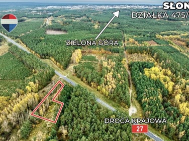 Działka usługowa Słone