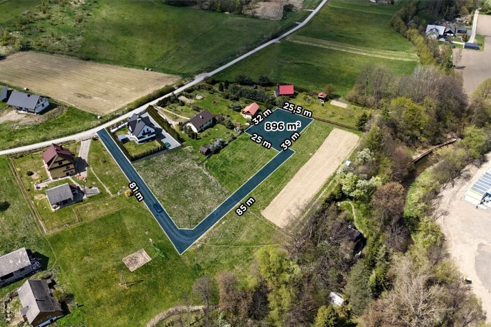 Działka budowlana Pogorzany