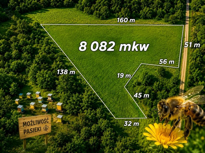 Działka rolna Czułów