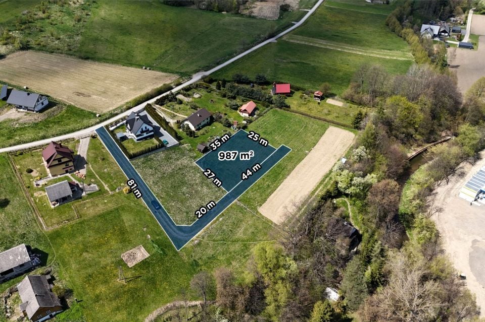 Działka budowlana Pogorzany