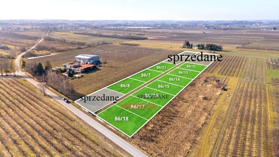 Działka budowlana Warpęsy