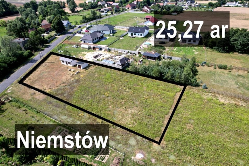 Działka budowlana Niemstów