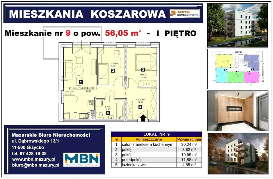 Mieszkanie Giżycko
