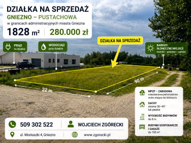 Działka budowlana Gniezno