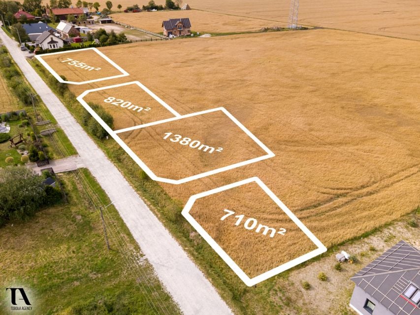 Działka budowlana Niechłód