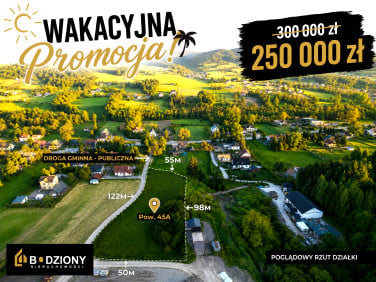 Działka budowlana Limanowa
