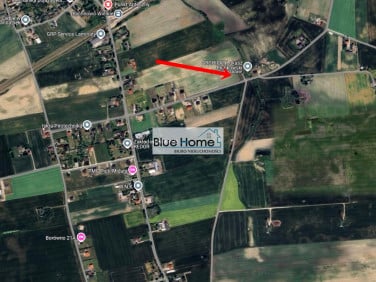 Pusta działka Borówno