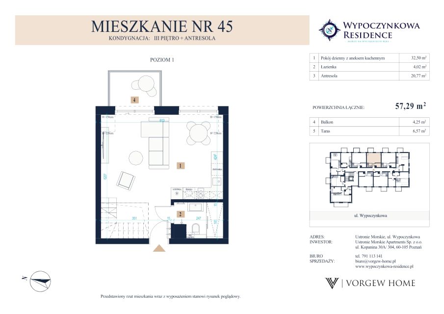 Mieszkanie ul. Wypoczynkowa 4