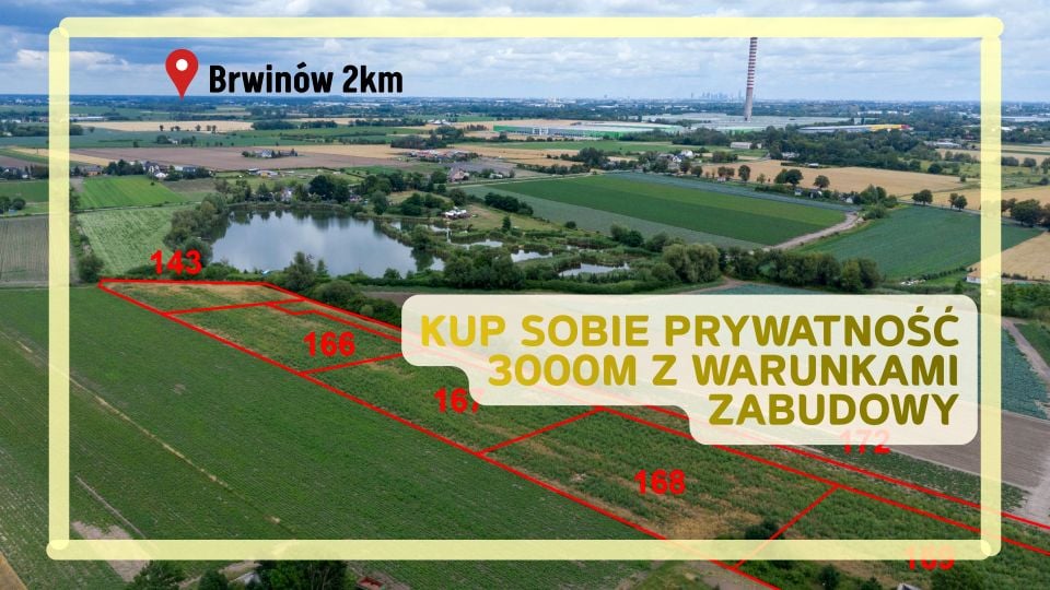 Działka siedliskowa Krosna-Wieś