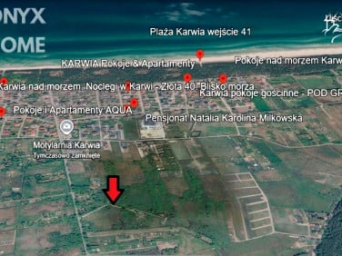 Działka inwestycyjna Karwia