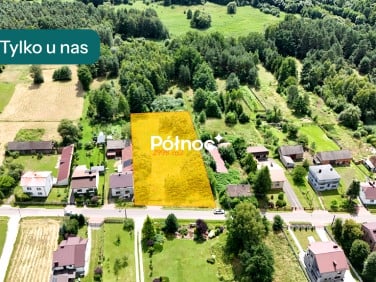 Działka przy lesie