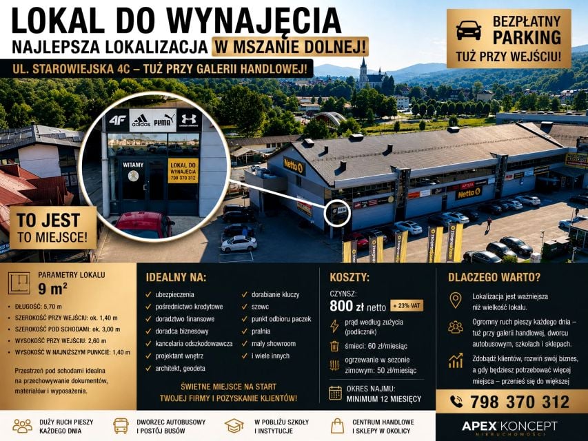 Lokal Mszana Dolna