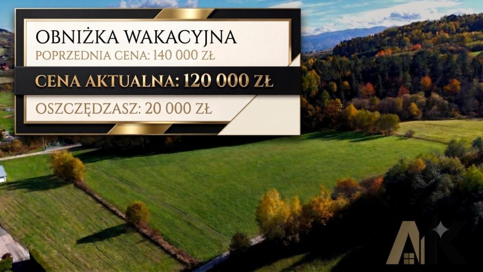 Działka Łącko