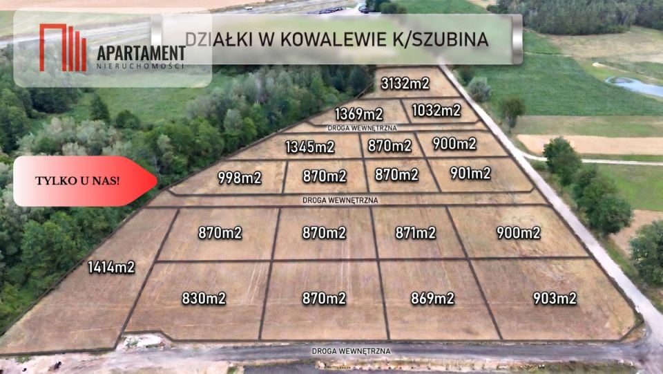 Działka budowlana Kowalewo