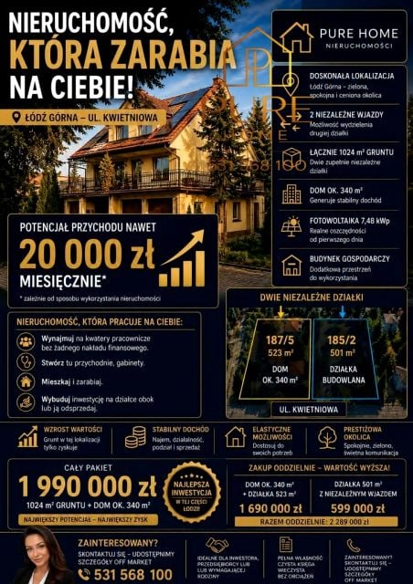 Budynek użytkowy Łódź