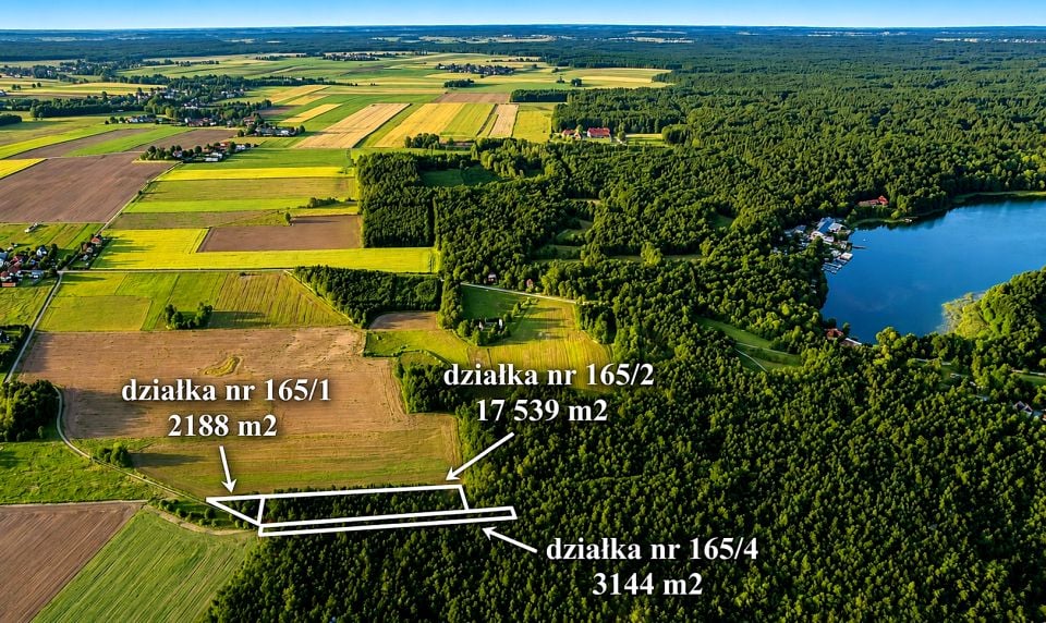 Działka rolna Mierki