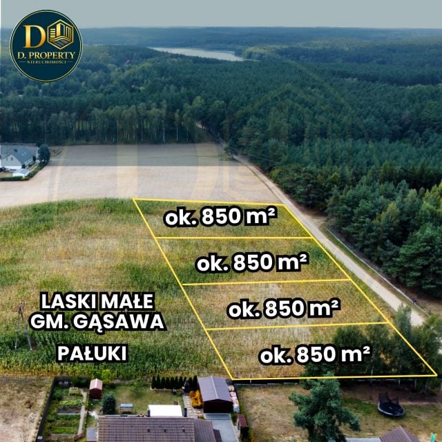 Działka budowlana Laski Małe