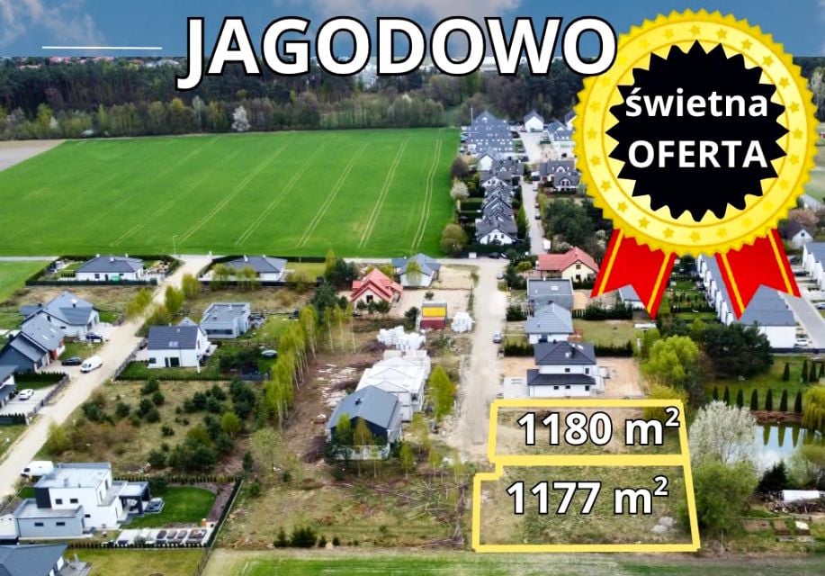 Działka budowlana Jagodowo