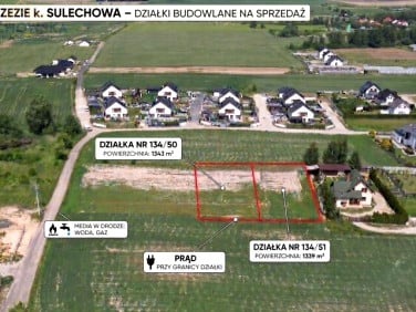 Działka budowlana Brzezie k. Sulechowa sprzedam