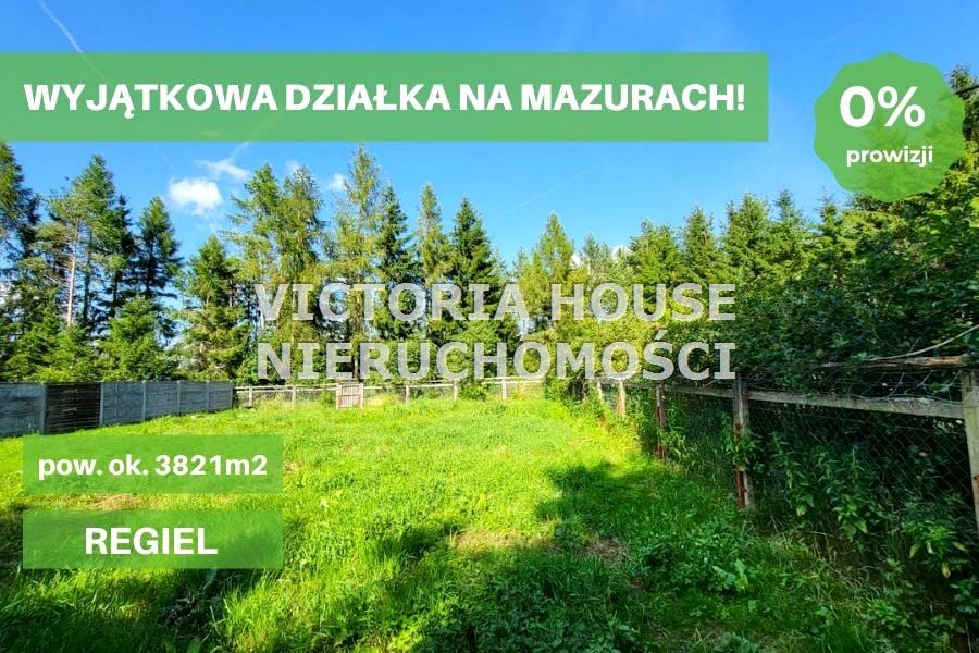Działka rolna Regiel