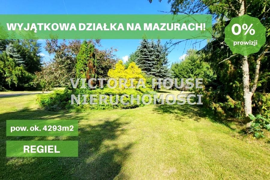 Działka rolna Regiel