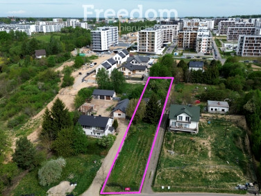 Ogrodzona działka sprzedam