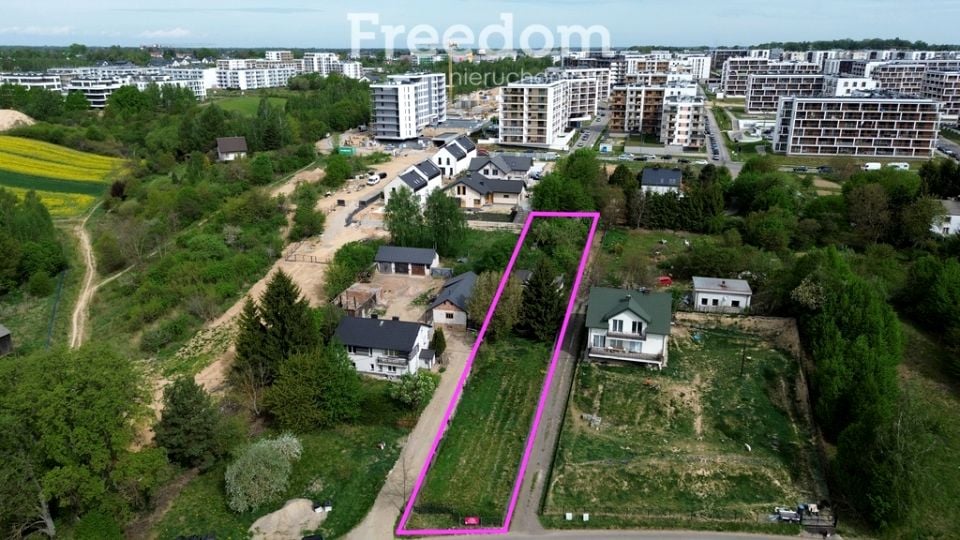 Ogrodzona działka sprzedam