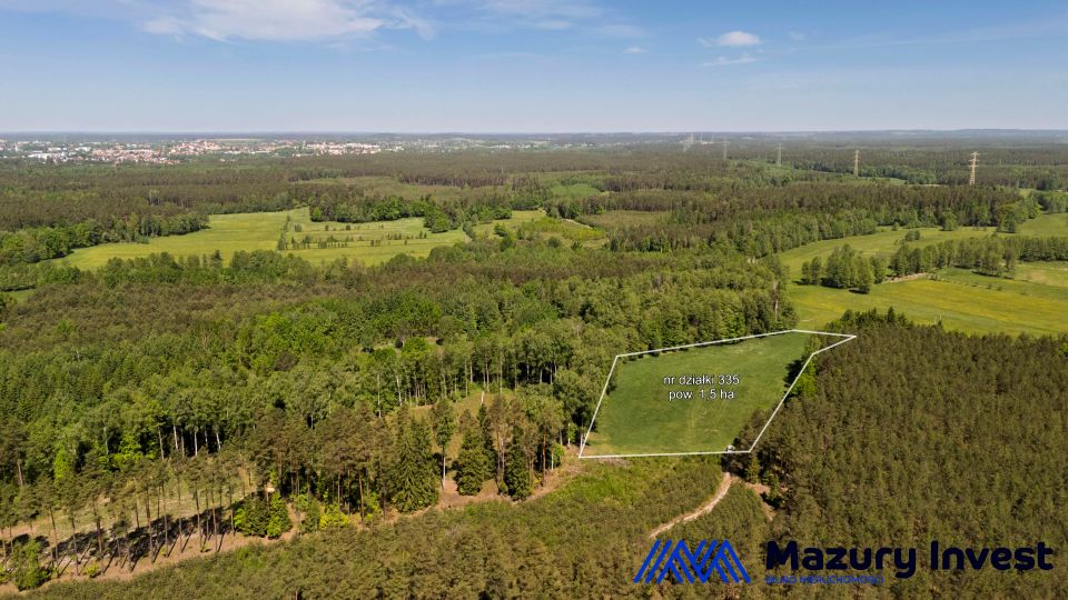 Działka budowlano-rolna Szczytno