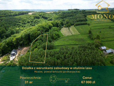 Działka budowlano-rolna Husów