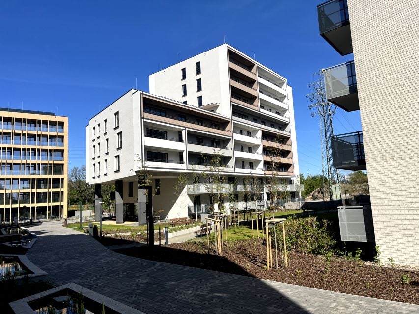 Mieszkanie apartamentowiec nad rzeką