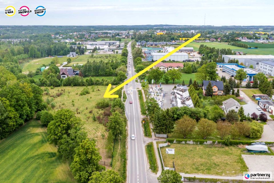 Działka przemysłowa Miszewko