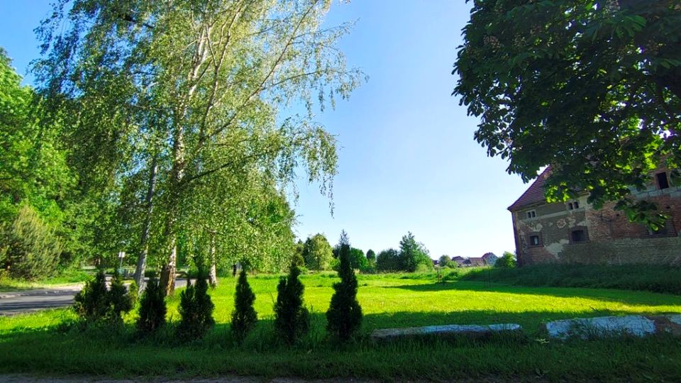 Zabudowana działka Łagów