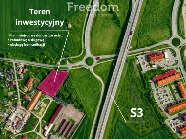 Działka usługowa Jagielnik sprzedam