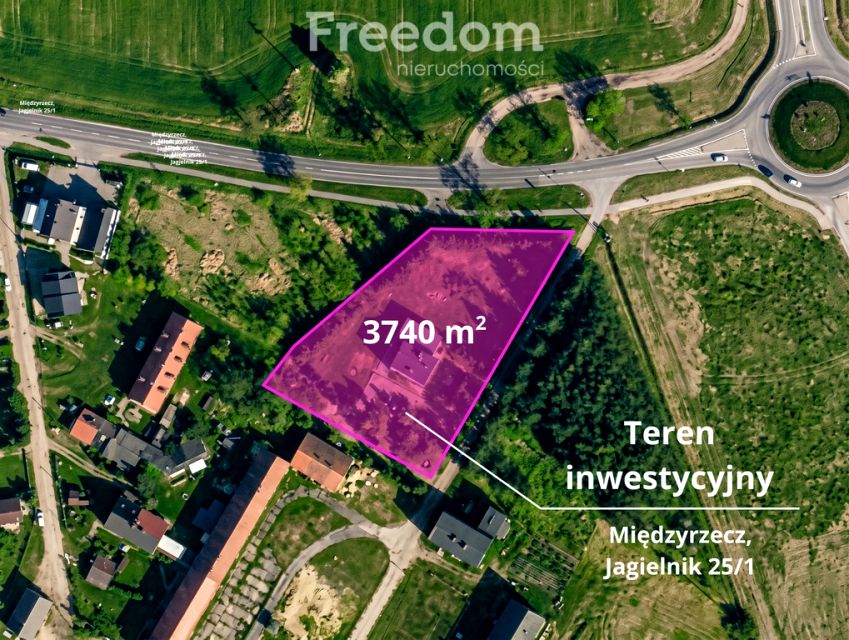 Działka usługowa Jagielnik