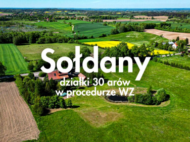 Działka budowlana Sołdany