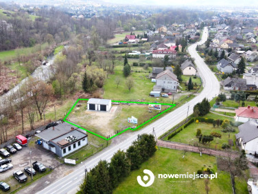 Działka usługowa Wieprz