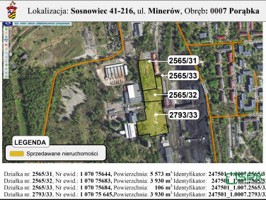 Działka inna Sosnowiec