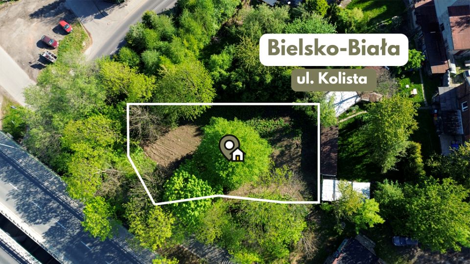 Ogrodzona działka sprzedam