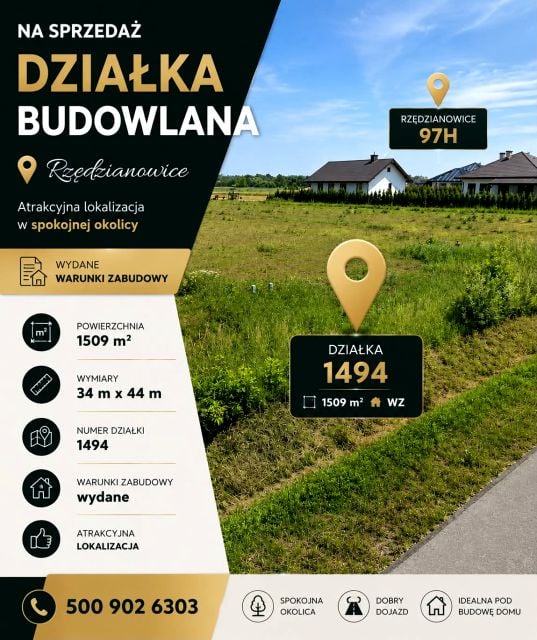 Działka Rzędzianowice