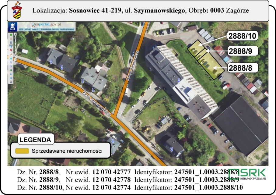 Działka inna Sosnowiec