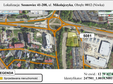 Działka inna Sosnowiec