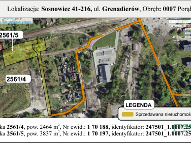 Działka inna Sosnowiec