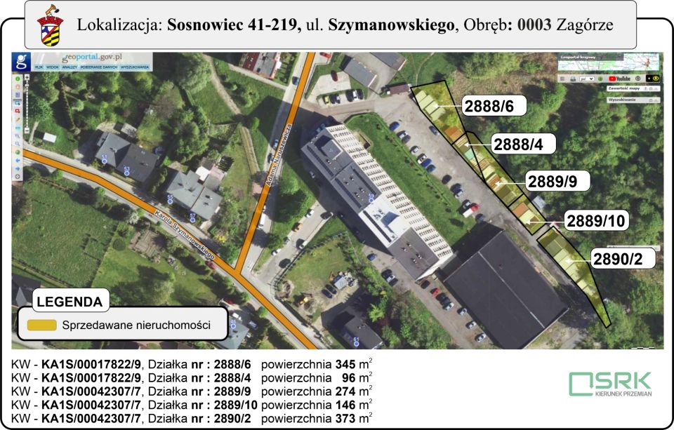 Działka inna Sosnowiec