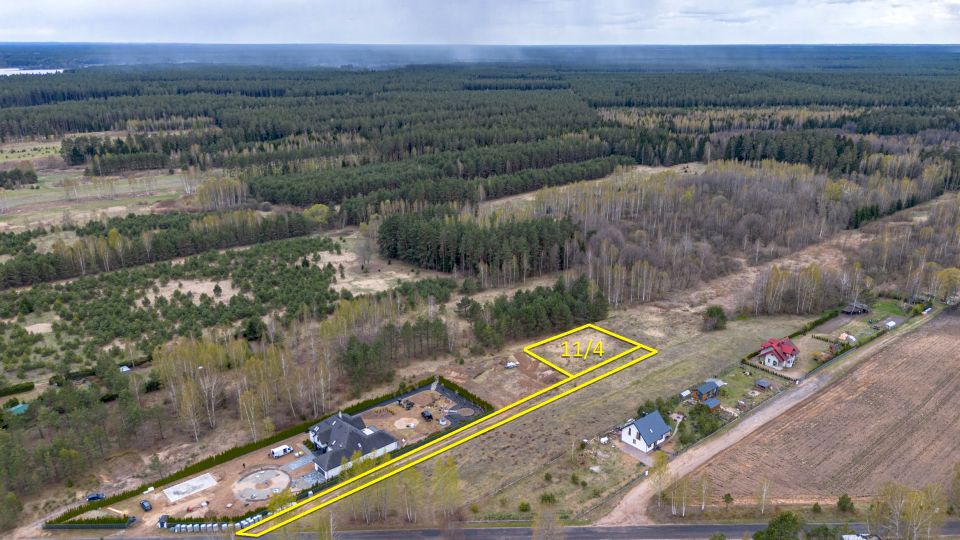 Działka budowlana Serwy