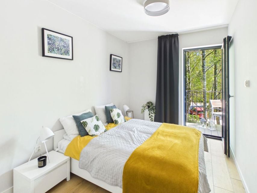 Mieszkanie apartamentowiec przy lesie