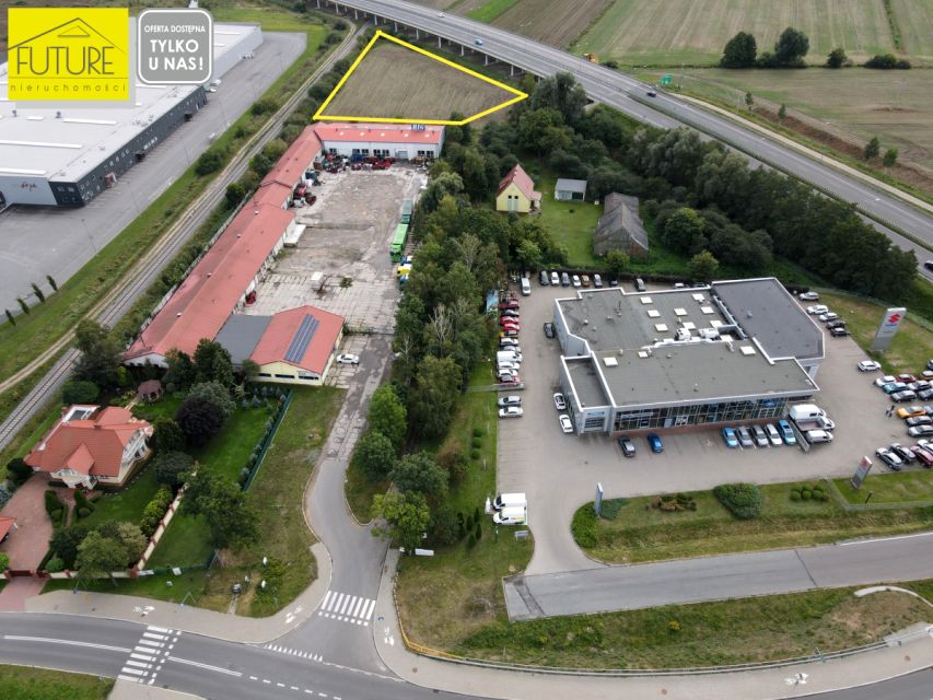 Działka przemysłowa Elbląg