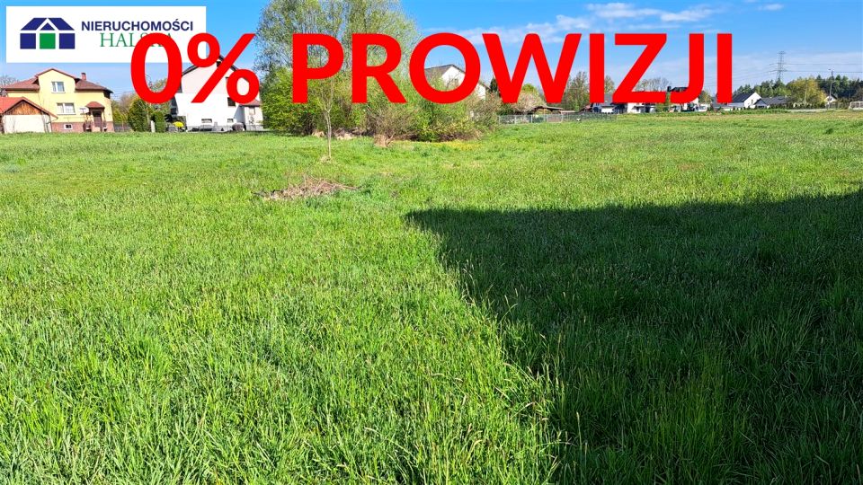 Zabudowana działka Harmęże