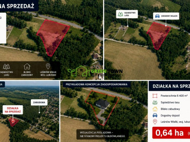Działka rolna Leśniów Wielki