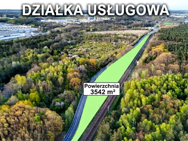 Działka usługowa Poznań