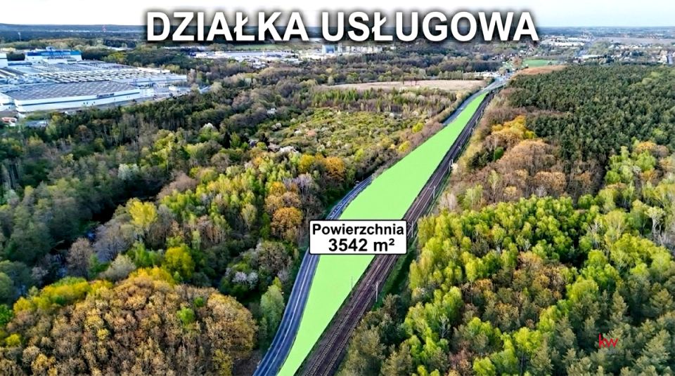 Działka usługowa Poznań